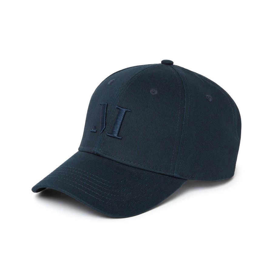 Mallet Mallet Monogram Twill Cap Navy | Caps