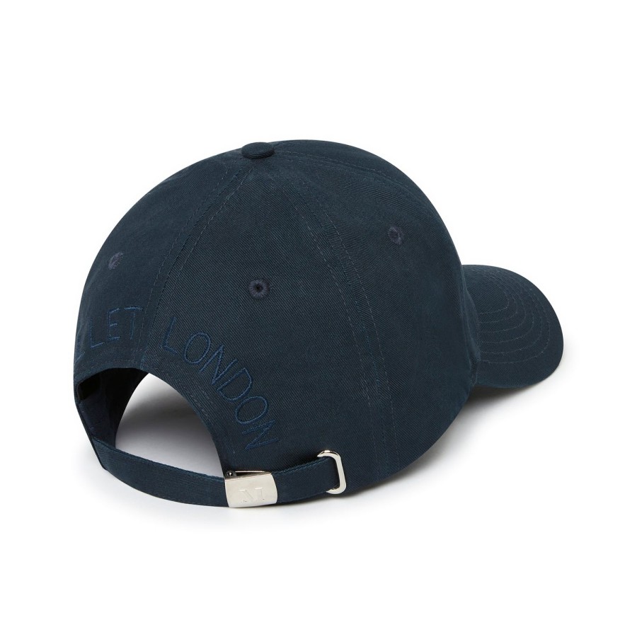 Mallet Mallet Monogram Twill Cap Navy | Caps